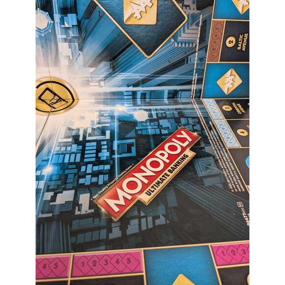 Monopoly Electronic Ultimate Banking 2015 Replacement Game Board Instructions - Picture 3 of 8
